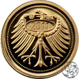 NMS, Niemcy, numizmat 2011, 5 marek 1958