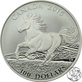 Kanada, 100 dolarów, 2015, Koń