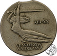 PRL, 10 złotych, 1965, VII wieków Warszawy- destrukt