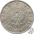 II RP, 10 złotych, 1937, Piłsudski