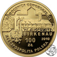 Polska, III RP, 100 złotych, 2010, Auschwitz 