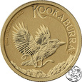 Australia, kookabura, 2024, 1/10 uncji Au 999