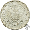 Niemcy, Wirtembergia, 3 marki 1911 F