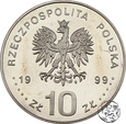III RP, 10 złotych, 1999, Władysław IV Waza półpostać #