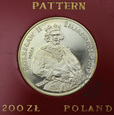 PRL, 200 złotych, 1981, Bolesław II Śmiały (półpostać) PRÓBA