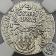 Niemcy, 4 szelągi, 1703 IR, Hamburg, NGC MS 64