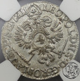 Niemcy, 4 szelągi, 1703 IR, Hamburg, NGC MS 64