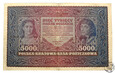 Polska, II RP, 5000 marek polskich, 1920 II Serja M