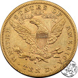 USA, 10 dolarów, 1886 S