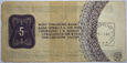 Polska, Pewex, bon towarowy Pekao, 5 dolarów, 1979 HE