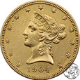 USA, 10 dolarów, 1904, Filadelfia