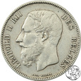 Belgia, 5 franków, 1873