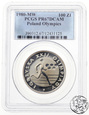 PRL, 100 złotych, 1980, Igrzyska XXII Olimpiady, PCGS PR 67