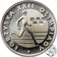 PRL, 100 złotych, 1980, Igrzyska XXII Olimpiady, PCGS PR 67