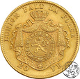 Belgia, 20 franków, 1871, @