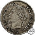 Francja, 20 centymów, 1867 A