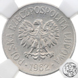 PRL, 20 groszy, 1962, NGC MS 64