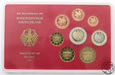 Niemcy, 5 x zestaw monet euro, 2004, mennice - A/D/F/G/J, proof