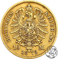 Niemcy, Prusy, 10 marek, 1872 C, @