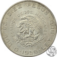 Meksyk, 10 pesos, 1956