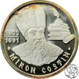 Mołdawia, 50 lej, 2003, 370. rocznica urodzin Mirona Costina