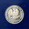 PRL, 5000 złotych, 1989, Żołnierz Polski-Westerplatte (Sucharski) 