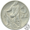 PRL, 5 złotych, 1971, rybak