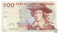 Szwecja, 500 koron, 2007