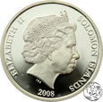 Wyspy Salomona, 10 dolarów, 2008, Olimpiady, Londyn 2012 - dyskobol