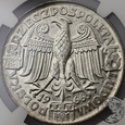 PRL, 100 złotych, 1966, Mieszko głowy PRÓBA - NGC MS 64