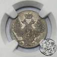 Zabór Rosyjski, 5 groszy, 1840 MW, NGC AU58