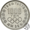Japonia, 1000 yen, 1964, Olimpiada Tokio