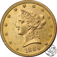 USA, 10 dolarów, 1889 S