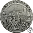 III RP, 20 złotych, 2002, Zamek w Malborku