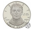 USA, 1 dolar, Louis Braille, 2009