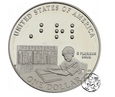 USA, 1 dolar, Louis Braille, 2009