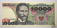 Polska, 10000 złotych, 1988 DK
