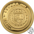 NMS, Hiszpania, 20 euro, 2009, centen Filipa III, 1609