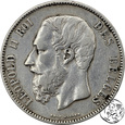 Belgia, 5 franków, 1870