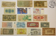 Europa, LOT banknotów- 17 szt