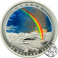 Kanada, 20 dolarów, 2016, Promienna Tęcza / Radiant Rainbow, uncja