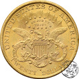 USA, 20 dolarów, 1897 S