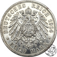 Niemcy, Prusy, 5 marek 1914, A