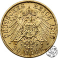 Niemcy, Prusy, 20 marek, 1910 A