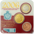 San Marino, euro set, 2006