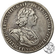 Rosja, rubel, 1724 Piotr I, słońce