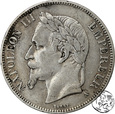 Francja, 5 franków, 1870 A