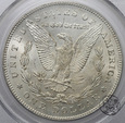 USA, 1 dolar, 1880/79 CC, PCGS MS 65, Revers 1878