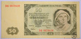 Polska, 50 złotych, 1948 DH