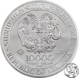 Armenia, 10000 dram, 2019, Arka Noego, 1 kilogram Ag